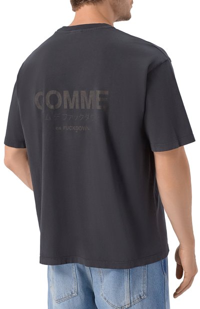 Хлопковая футболка COMME DES FUCKDOWN, арт. CFABM01921, фото 4
