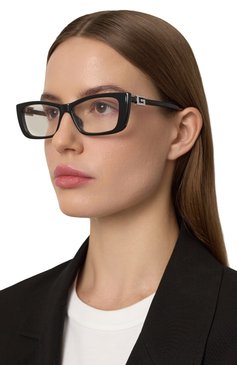 Женские оправа GUCCI черного цвета, арт. GG1682 001 | Фото 2 (Региональные ограничения белый список (Axapta Mercury): Не проставлено; Нос: Не проставлено; Материал: Пластик; Тип очков: Оправа; Оптика Гендер: оптика-женское; Очки форма: Прямоугольные)