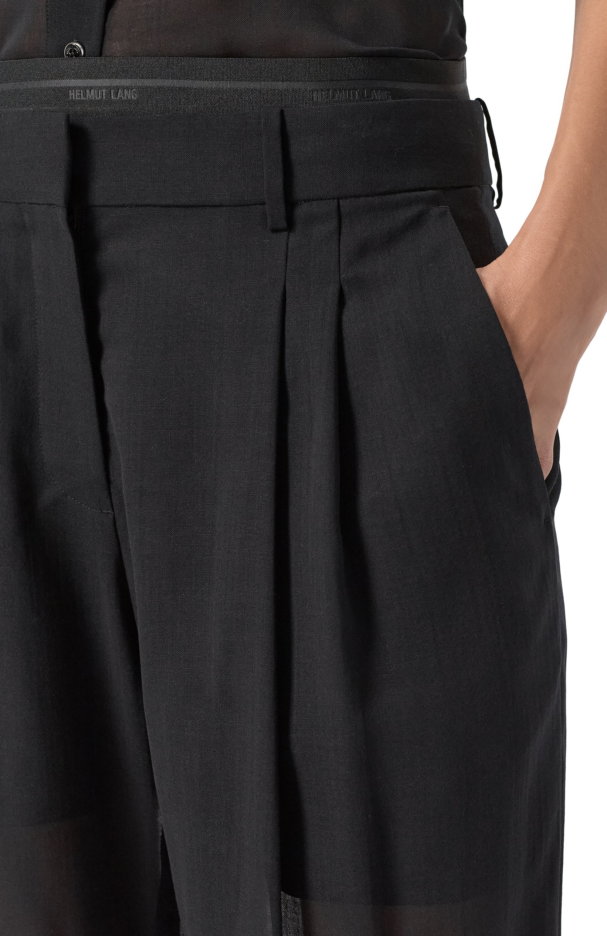 Шерстяные брюки HELMUT LANG, арт. P01HW202, фото 5