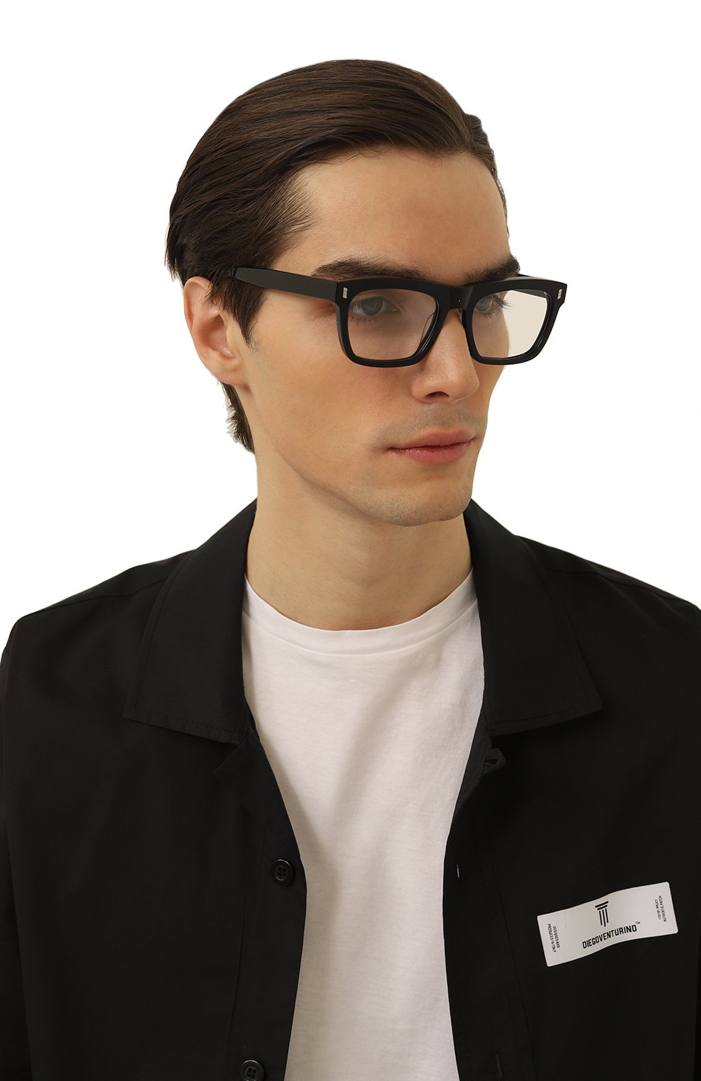 Оправа GAST черного цвета по цене 26200 руб., арт. WID BLACK, фото 3 Оправа GAST, арт. WID BLACK, фото 3