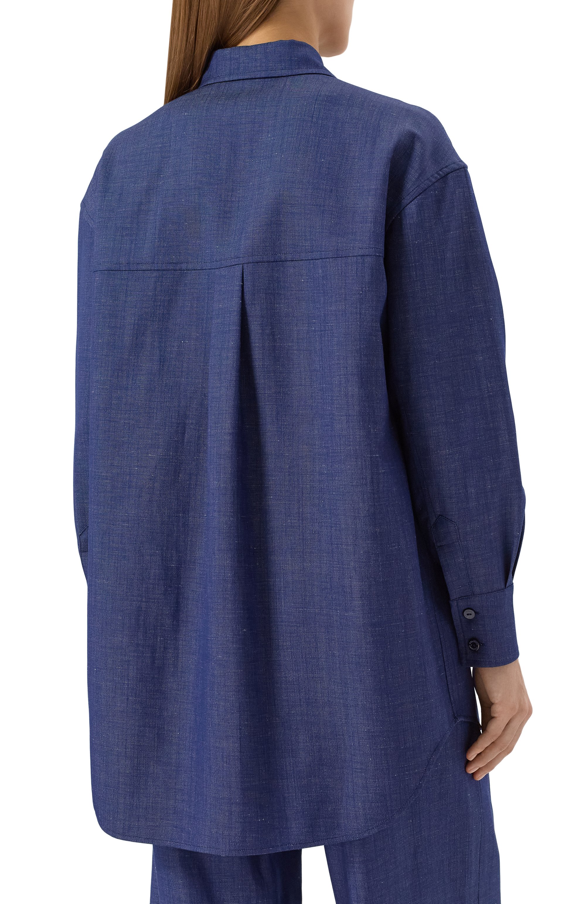 Рубашка из шерсти и льна COLOMBO, арт. CM00399/77184-U, фото 4