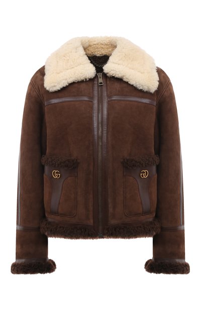 Женская дубленка из овчины GUCCI, арт. 672067 XSACO