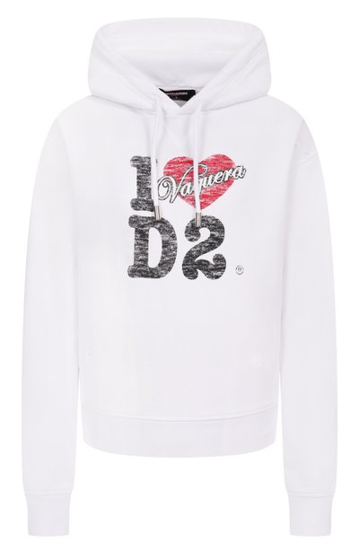 Женский хлопковое худи DSQUARED2, арт. S72GU0504/S25516
