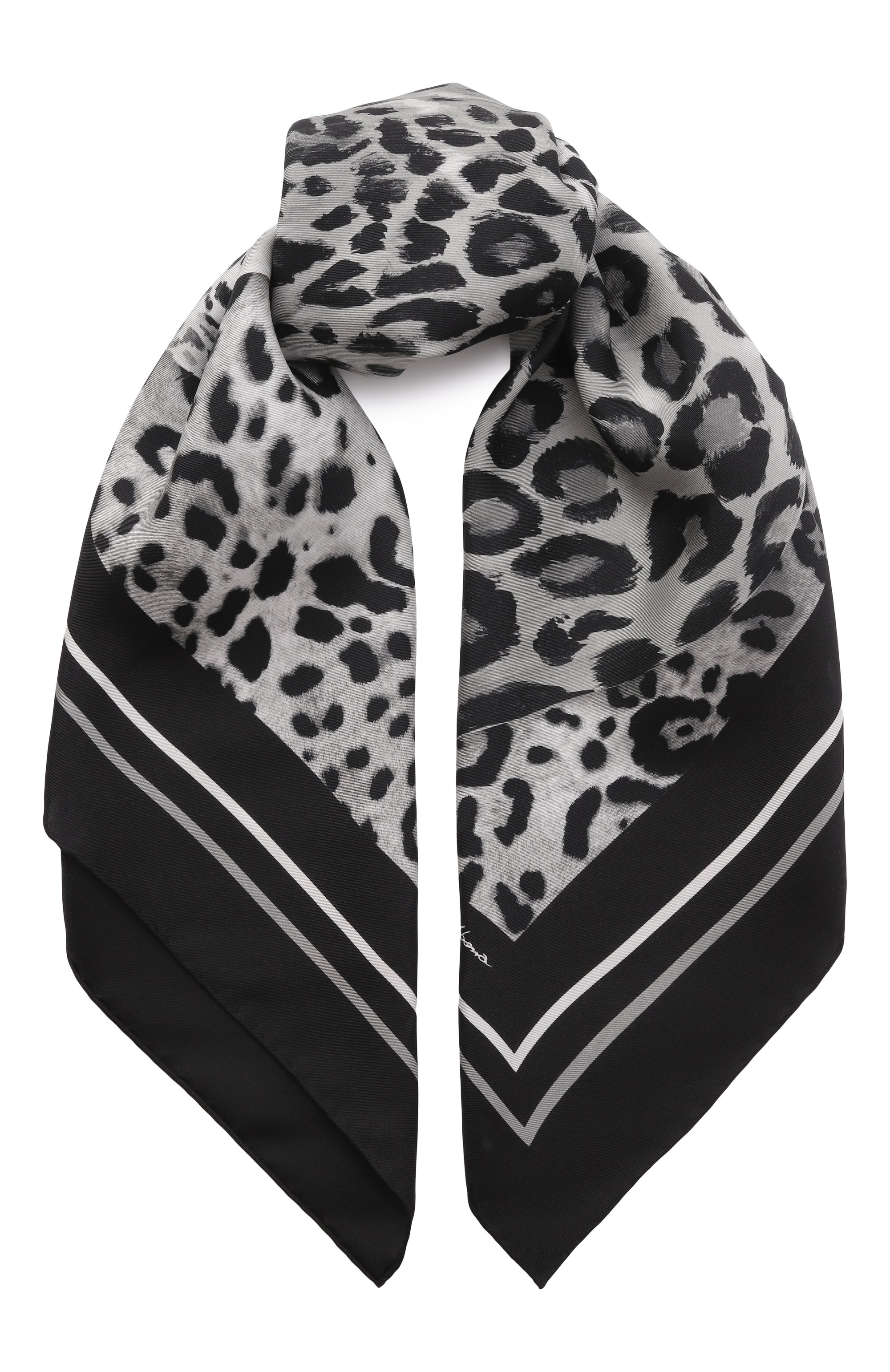 Шелковый платок DOLCE & GABBANA, арт. FN090R/GDCUV, фото 1