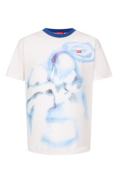 Мужская хлопковая футболка DIESEL, арт. A20420/0PLAT