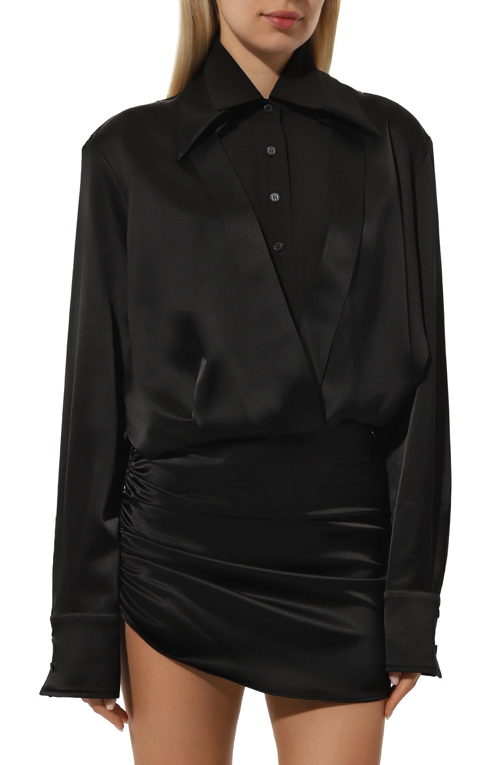 Платье SSHEENA черного цвета по цене 104000 руб., арт. 24FWAM0UR TF24001, фото 3 Платье SSHEENA, арт. 24FWAM0UR TF24001, фото 3