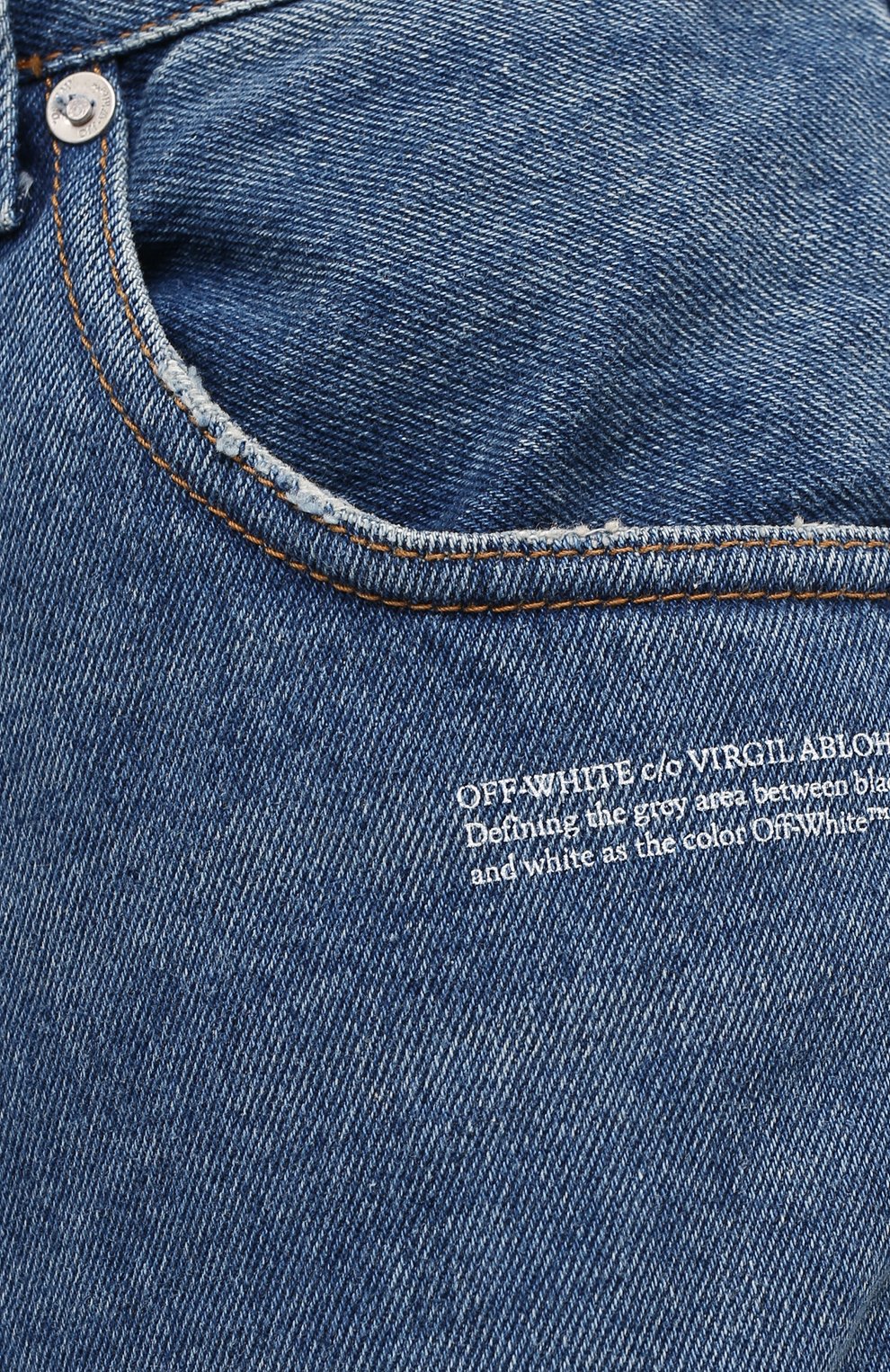 Джинсы OFF-WHITE, арт. 0WYA018R21DEN001, фото 5