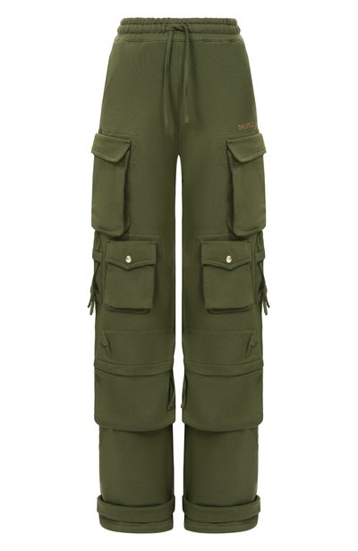 Женские хлопковые брюки-карго THE ATTICO, арт. 261WCP00260/JJF007AA