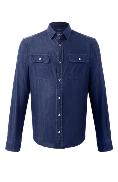Мужская джинсовая рубашка PAUL&SHARK, арт. 25413236