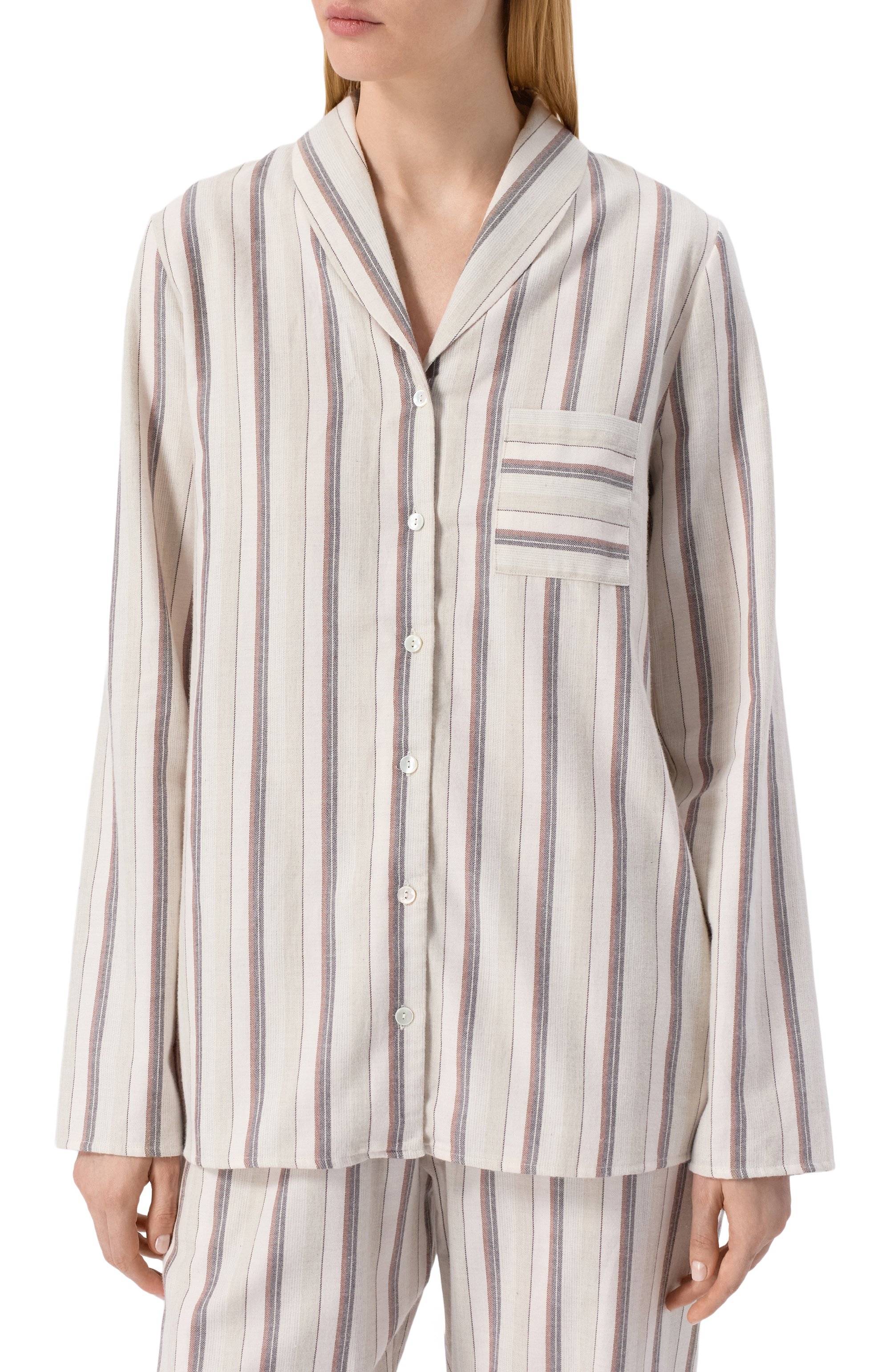 Хлопковая рубашка HANRO, арт. 074967, фото 3