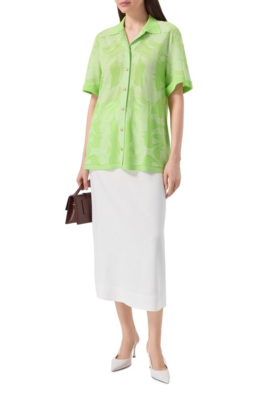 Блузка из вискозы Freeage S26.BL025.7000.505 Зелёный  S26.BL025.7000.505 Фото 2