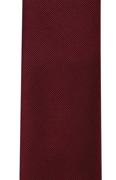 Шелковый галстук DOLCE & GABBANA бордового цвета по цене 16500 руб., арт. GT149E/G0U46, фото 3 Шелковый галстук DOLCE & GABBANA, арт. GT149E/G0U46, фото 3