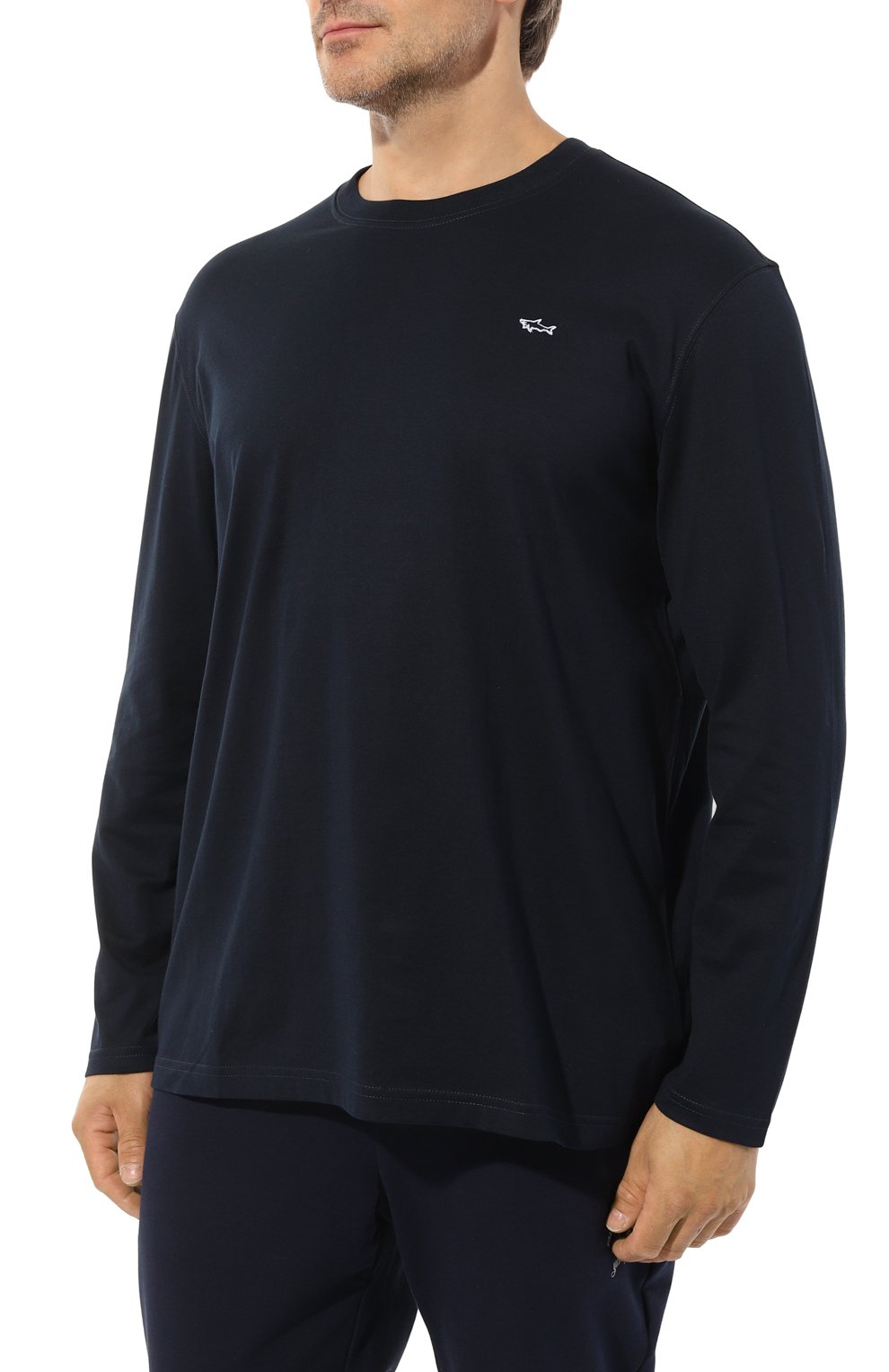 Хлопковый лонгслив PAUL&SHARK, арт. C0P1093, фото 3