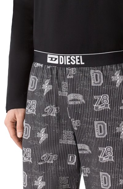 Хлопковая пижама DIESEL, арт. A21402/0LKDL, фото 4