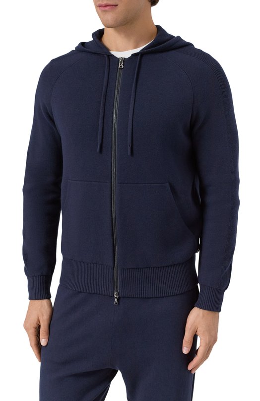 Кардиган из хлопка и шелка Bogner 88469179 Синий  88469179 Фото 3