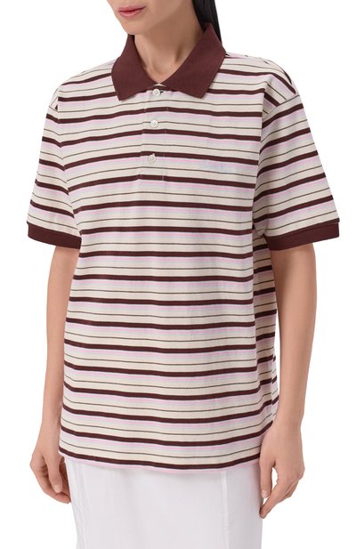 Хлопковое поло DUNST, арт. UDTS6B121W2, фото 3