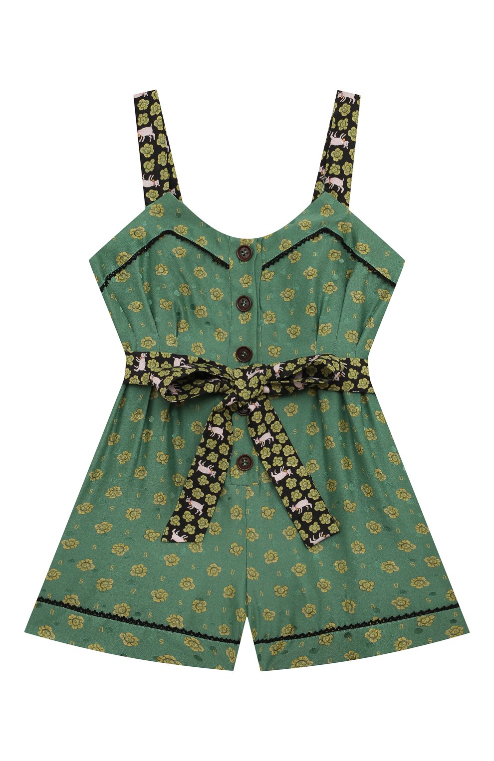 Шелковый комбинезон ULYANA SERGEENKO, арт. JST001KD23P  (0118Б23), фото 1