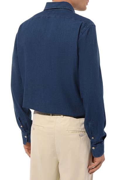 Хлопковая рубашка ALESSANDRO GHERARDI, арт. BR1L-3G-7T/73A1, фото 4