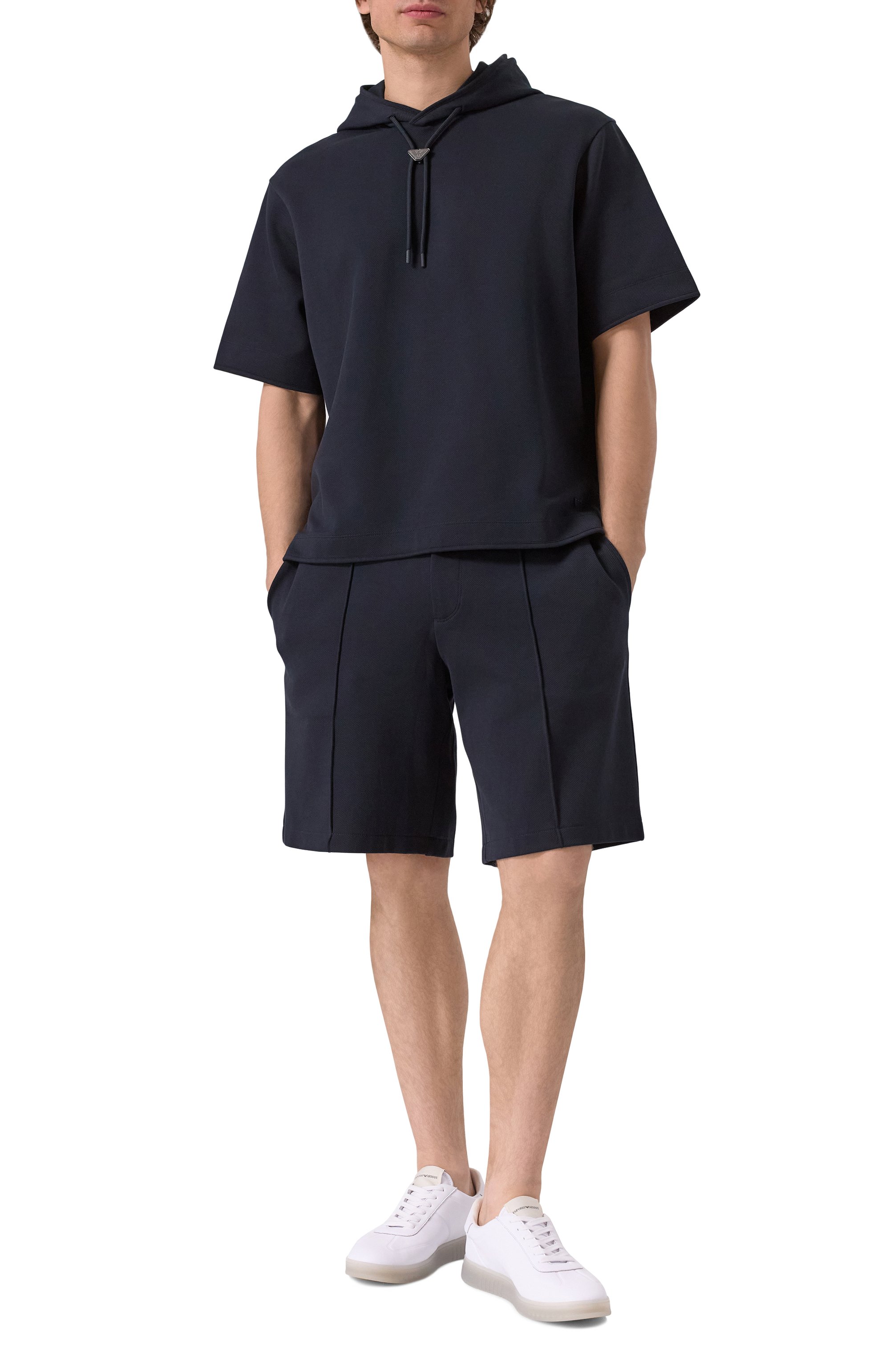 Кожаные кеды EMPORIO ARMANI, арт. X4X694/XF846, фото 2