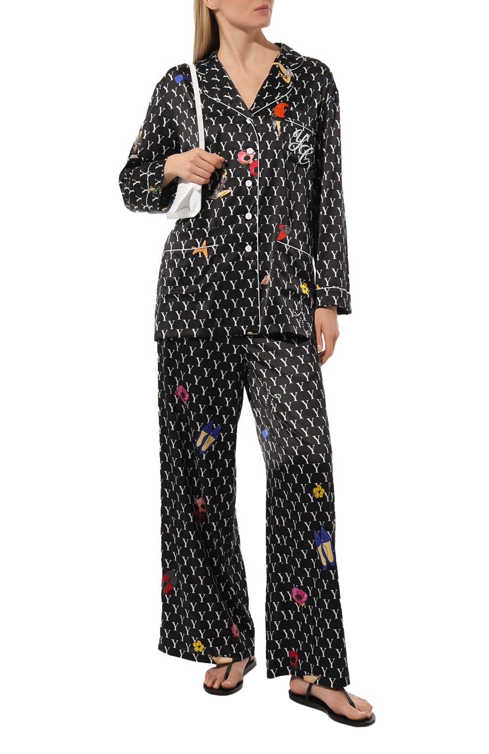 Шелковые брюки YANINA, арт. 0-2481А, фото 2