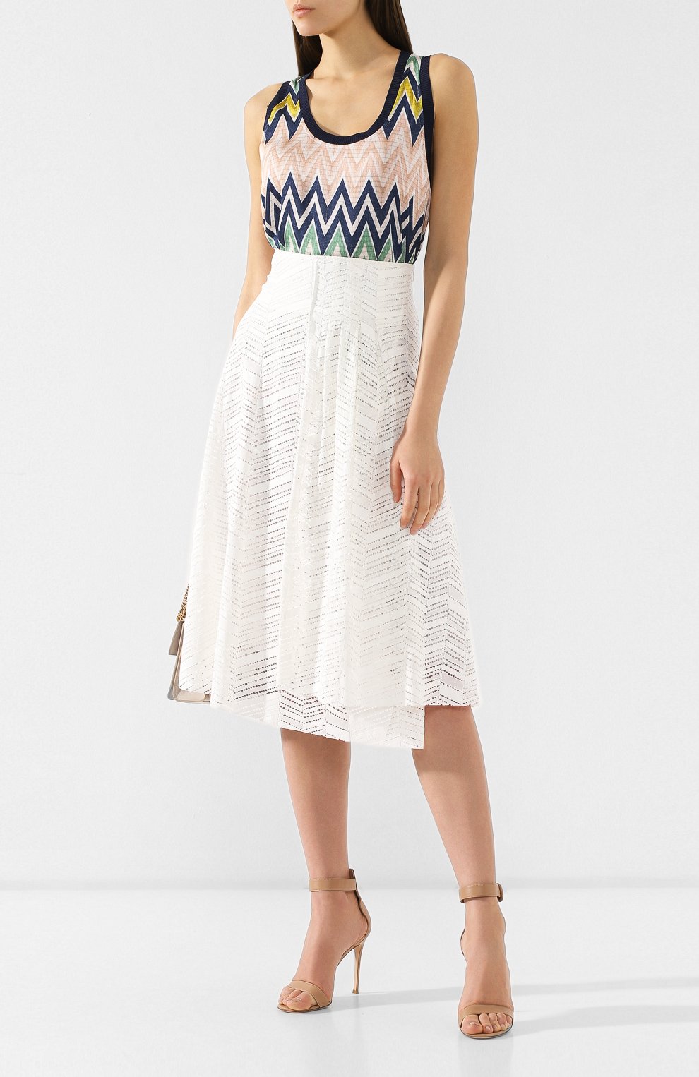 Топ M MISSONI разноцветного цвета по цене 11550 руб., арт. 2DJ00051/2J000H, фото 2 Топ M MISSONI, арт. 2DJ00051/2J000H, фото 2