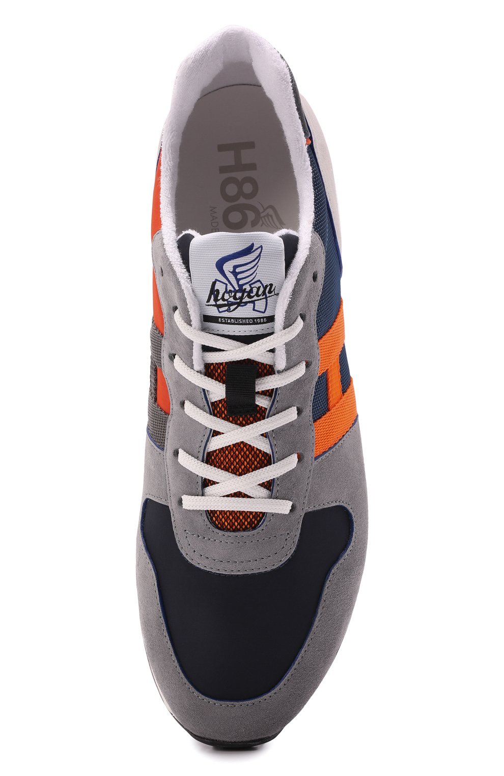 Комбинированные кроссовки HOGAN, арт. HXM3830D092R7B, фото 6