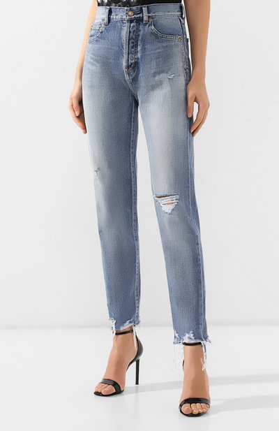 Джинсы с потертостями SAINT LAURENT, арт. 561545/YE852, фото 3