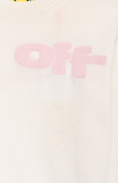 Хлопковый пуловер OFF-WHITE, арт. 0GHE002S25KNI002/4-12, фото 3