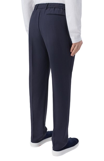 Брюки BERWICH темно-синего цвета по цене 31250 руб., арт. SPIAGGIA 20/P01383X, фото 4 Брюки BERWICH, арт. SPIAGGIA 20/P01383X, фото 4