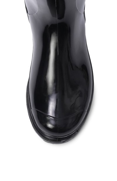 Резиновые сапоги MOSCHINO черного цвета по цене 13150 руб., арт. 84292/VAR1_001, фото 4 Резиновые сапоги MOSCHINO, арт. 84292/VAR1_001, фото 4