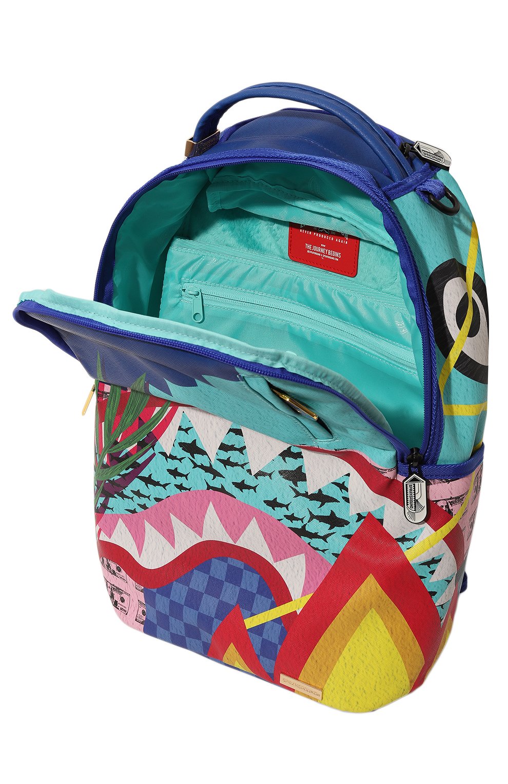 Рюкзак SPRAYGROUND разноцветного цвета по цене 12000 руб., арт. 910B5901NSZ, фото 2 Рюкзак SPRAYGROUND, арт. 910B5901NSZ, фото 2