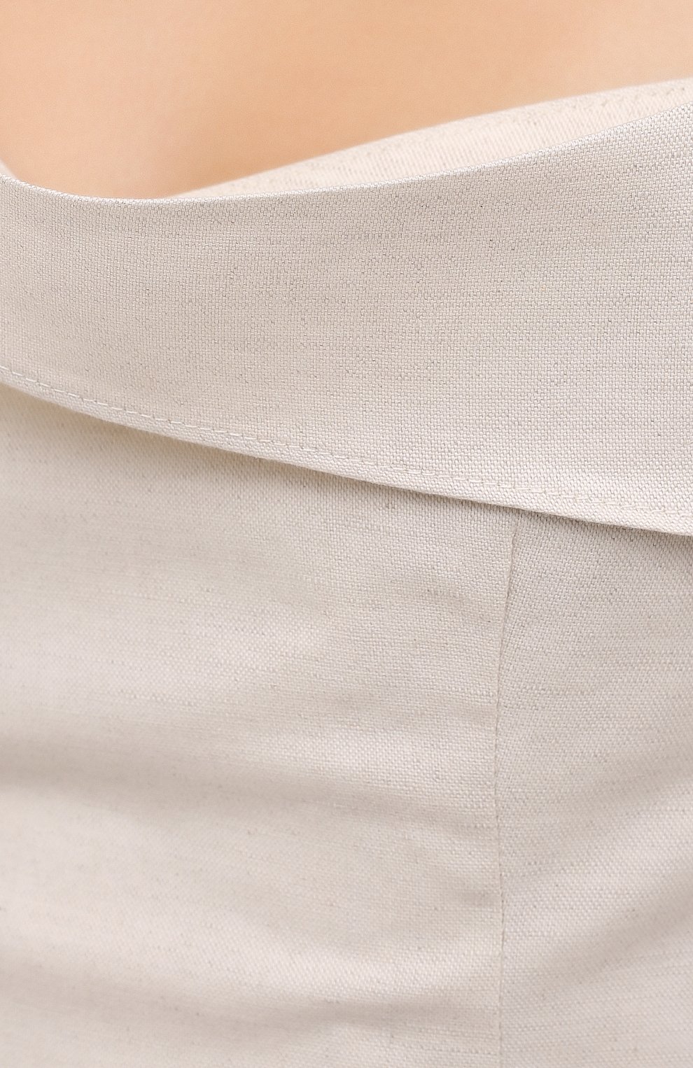 Платье из хлопка и льна JACQUEMUS, арт. 203DR20/128160, фото 5