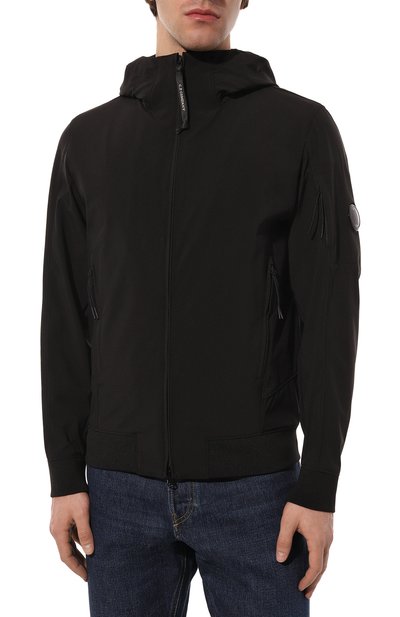 Бомбер C.P. COMPANY черного цвета по цене 45400 руб., арт. 14CM0W002A-005968A, фото 3 Бомбер C.P. COMPANY, арт. 14CM0W002A-005968A, фото 3