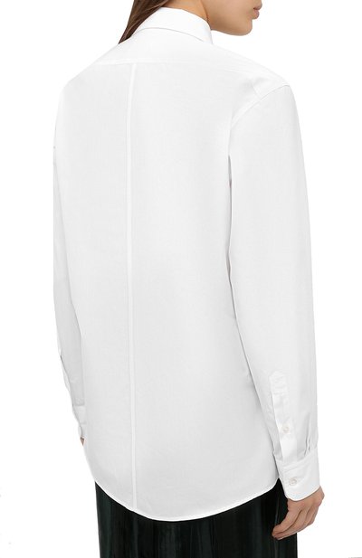 Хлопковая рубашка DRIES VAN NOTEN, арт. 202-10772-1221, фото 4