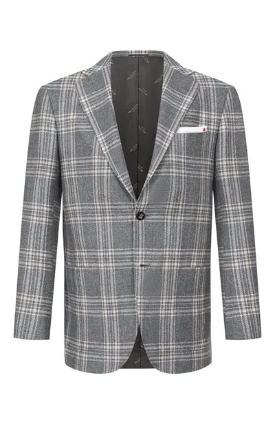 Мужской пиджак из кашемира и хлопка KITON, арт. UG81K0189I