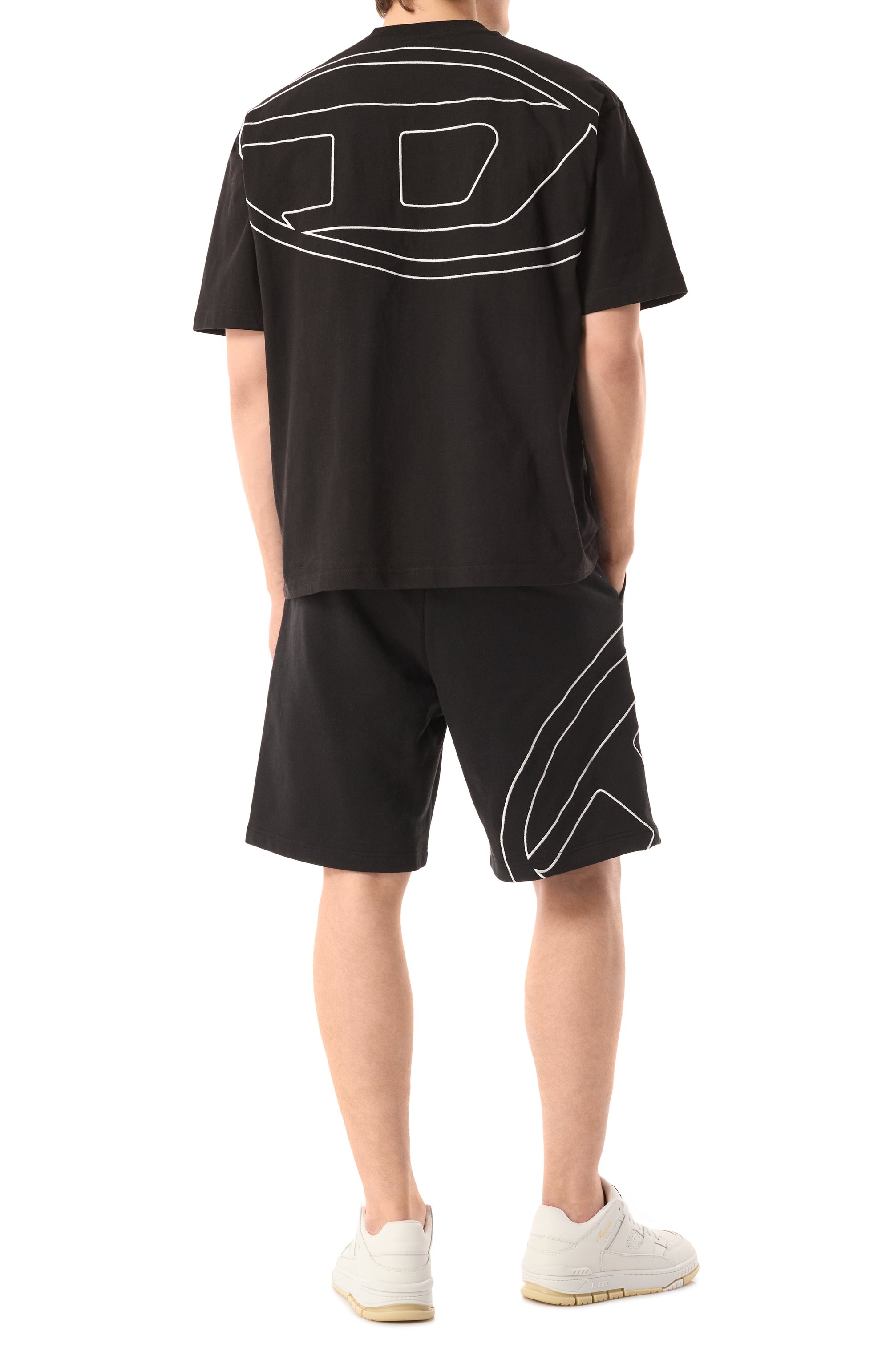 Хлопковая футболка DIESEL, арт. A11302/0HGAM, фото 2