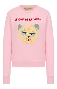 Хлопковый свитшот Valentino