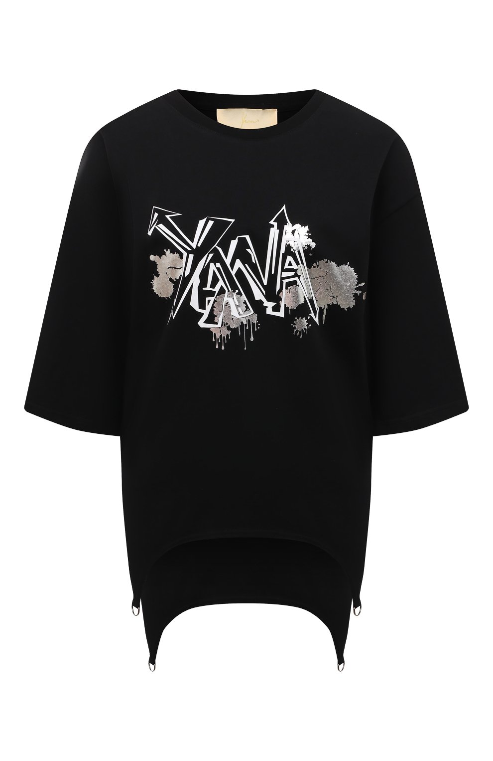 Хлопковая футболка YANA DRESS, арт. 1-17-034-900ШП, фото 1