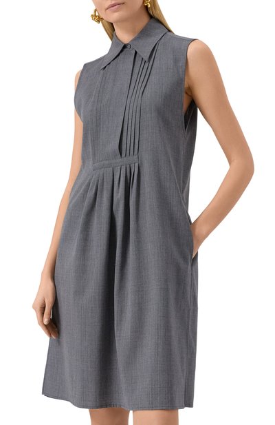 Шерстяное платье JIL SANDER, арт. J02CT0399-J40171, фото 3