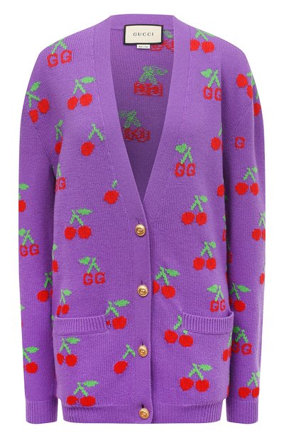 Шерстяной кардиган GUCCI, арт. 579932 XKAWB, фото 1