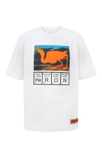 Хлопковая футболка HERON PRESTON, арт. HMAA025S21JER0010120, фото 1