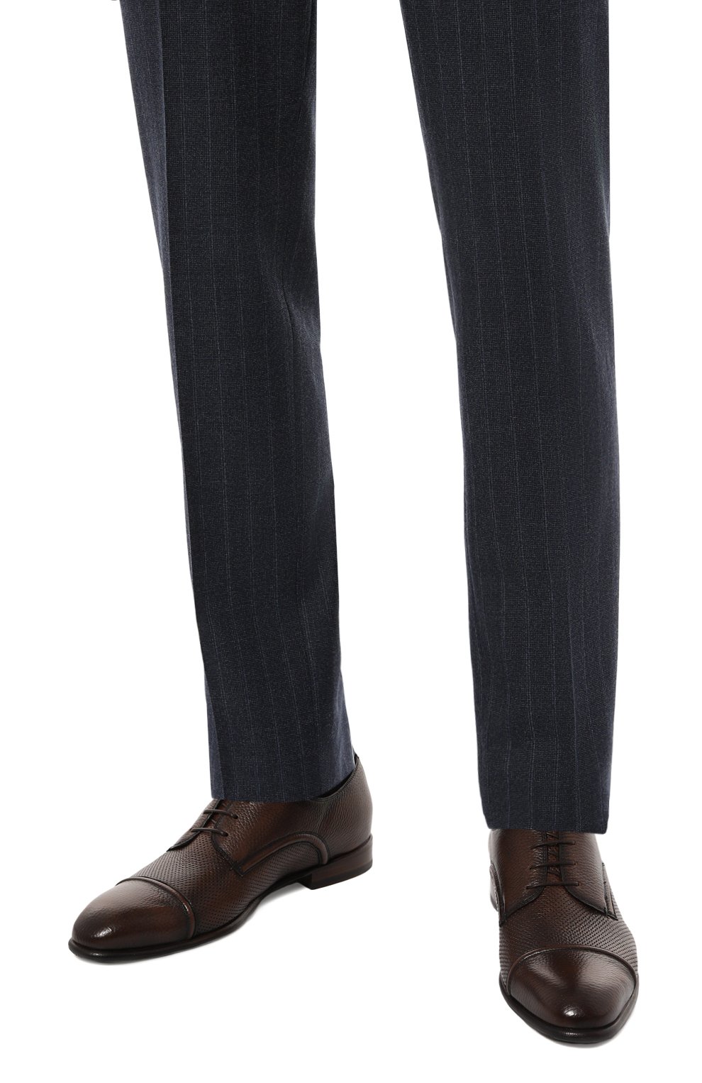 Кожаные дерби BARRETT коричневого цвета по цене 63850 руб., арт. 231U052.1, фото 3 Кожаные дерби BARRETT, арт. 231U052.1, фото 3