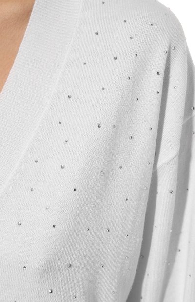 Пуловер из кашемира и шелка YANA DRESS белого цвета по цене 64000 руб., арт. 3-54-032-100С, фото 5 Пуловер из кашемира и шелка YANA DRESS, арт. 3-54-032-100С, фото 5