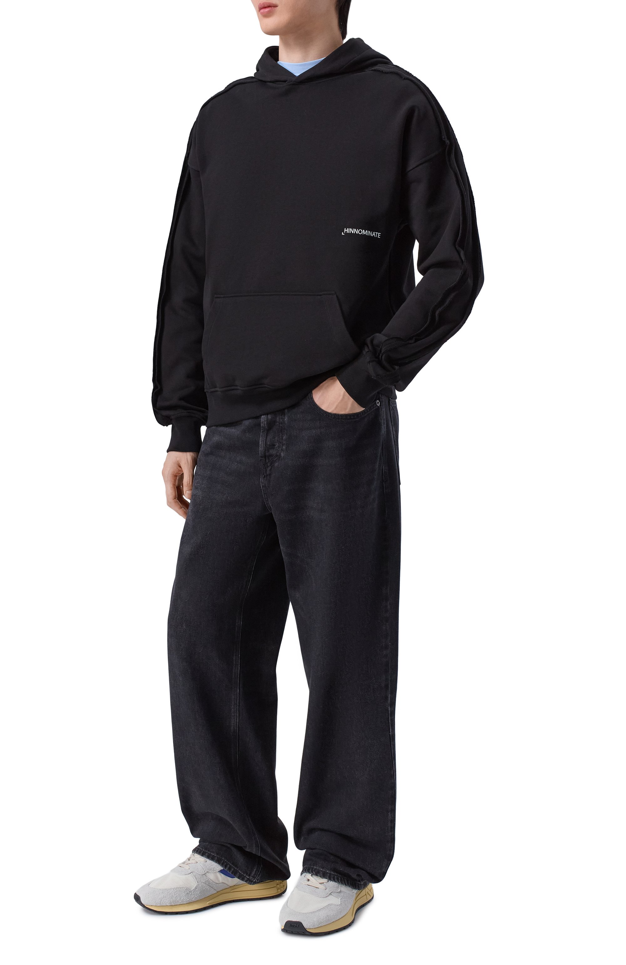 Хлопковое худи HINNOMINATE, арт. HMABM01568, фото 2