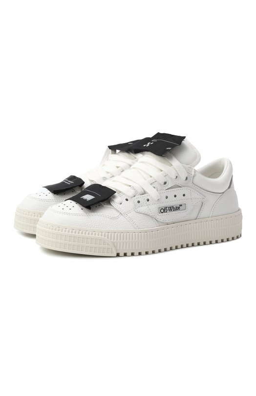 Кожаные кеды Low Top 3.0 Off Court Off-White 0WIA28EC99LEA001 Белый 0WIA28EC99LEA001