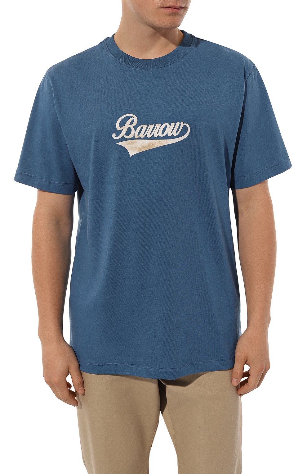 Хлопковая футболка BARROW, арт. F4BWMATH073, фото 3
