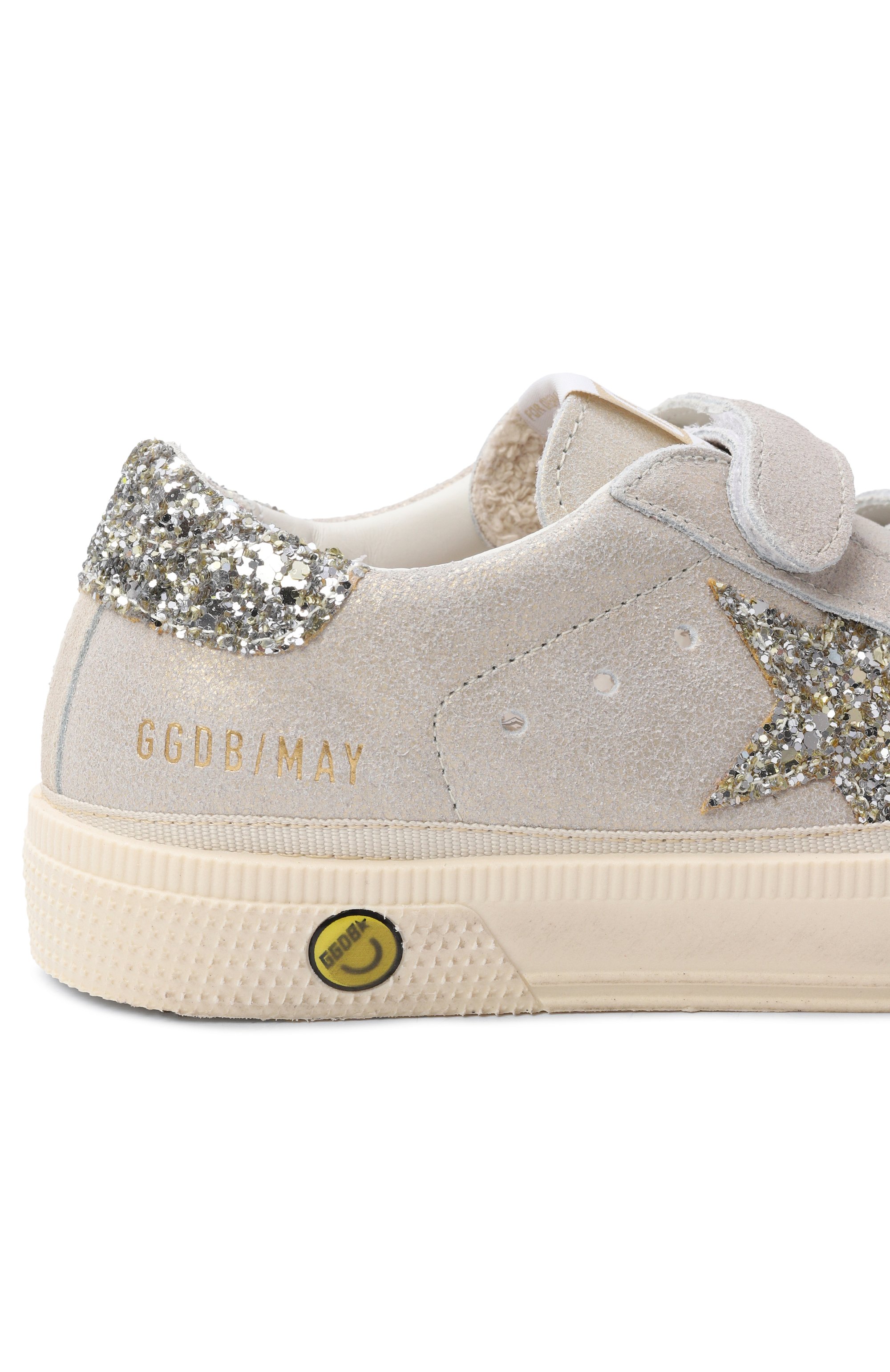 Кожаные кеды may GOLDEN GOOSE DELUXE BRAND золотого цвета по цене 29050 руб., арт. GYF00198.F008077, фото 5 Кожаные кеды may GOLDEN GOOSE DELUXE BRAND, арт. GYF00198.F008077, фото 5