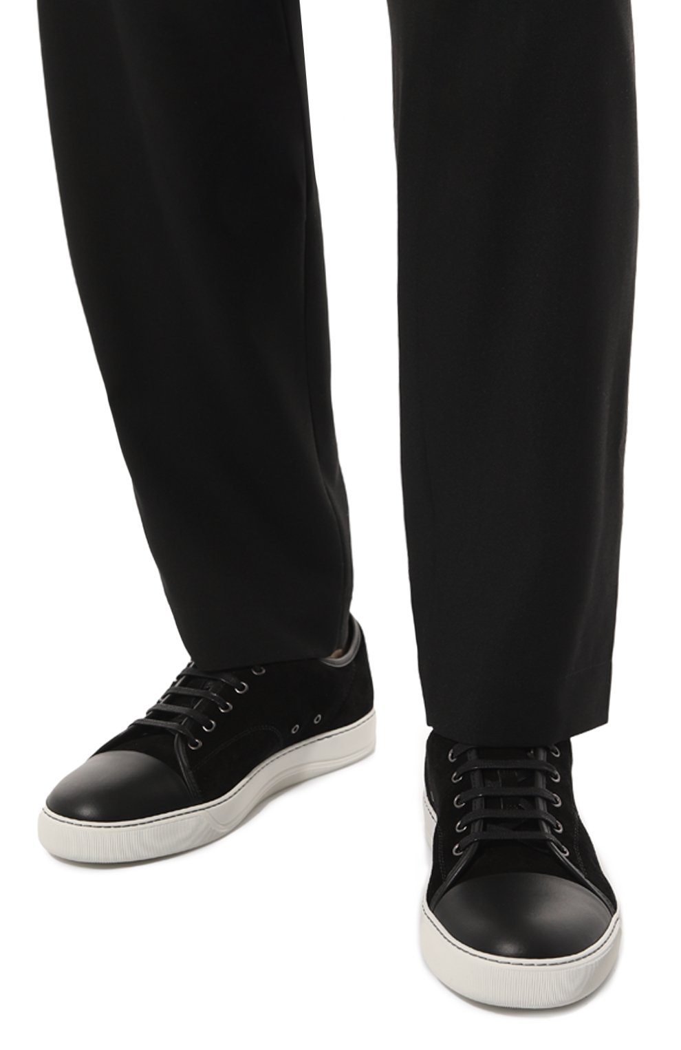 Замшевые кеды dbb1 LANVIN, арт. FM-SKDBB1-ANAP, фото 3