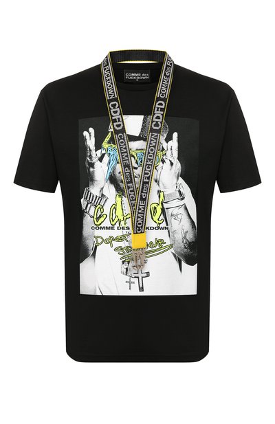 Хлопковая футболка COMME DES FUCKDOWN, арт. CDFU729P, фото 1