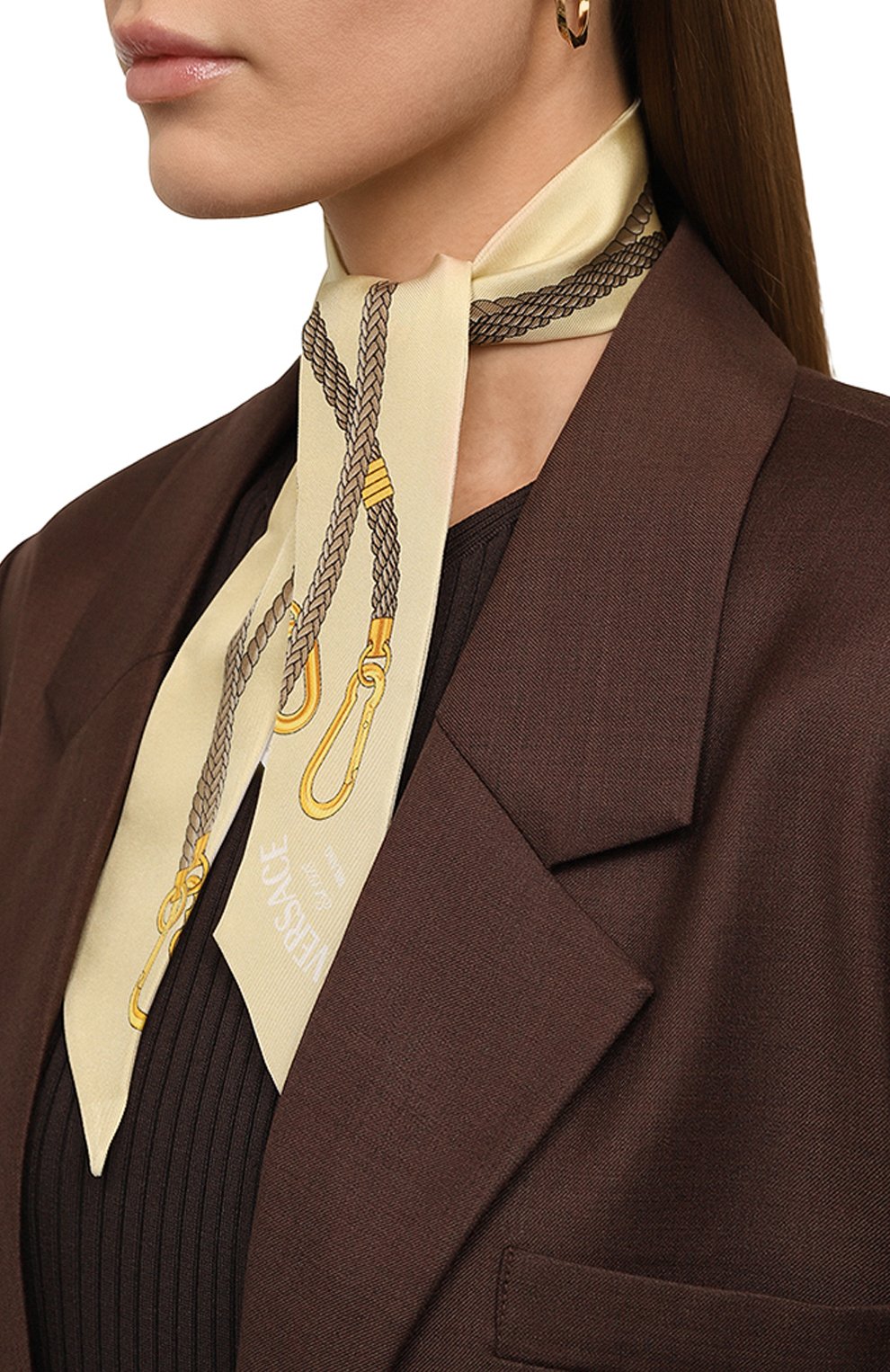 Шелковый шарф-твилли VERSACE, арт. IBA0005/1A10225, фото 2